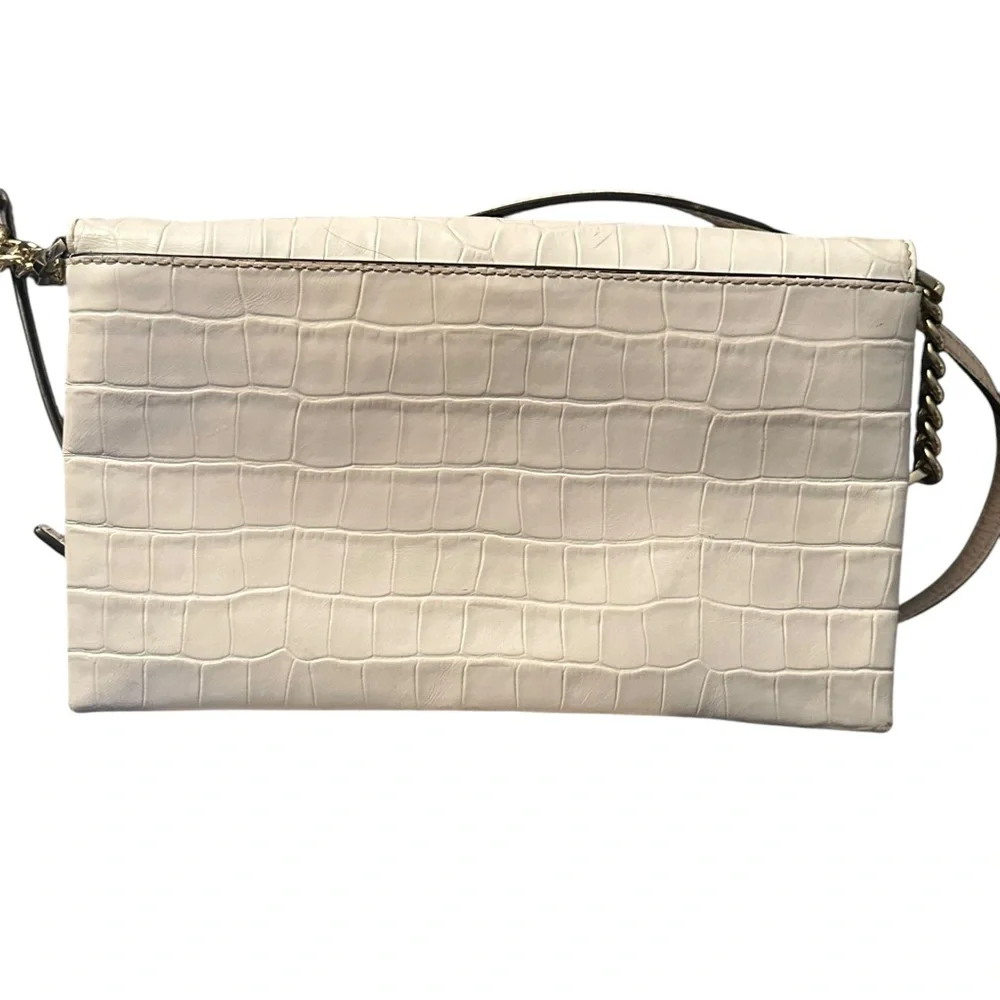 Michael Kors alligator envelope clutch/crossbody bag - Picture 2 of 7
